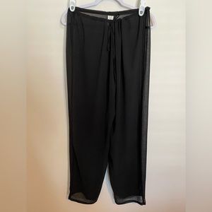 EUC Swimsuit Sheer Coverup Pant by Calvin Klein Women’s Large